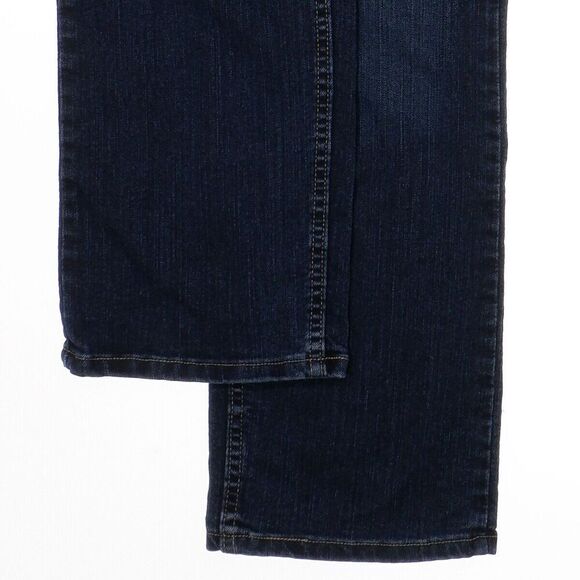 Riders Jeans Womens 12 Classic Straight Leg Blue High Waist Measures 33 x 29.5 - Picture 7 of 9